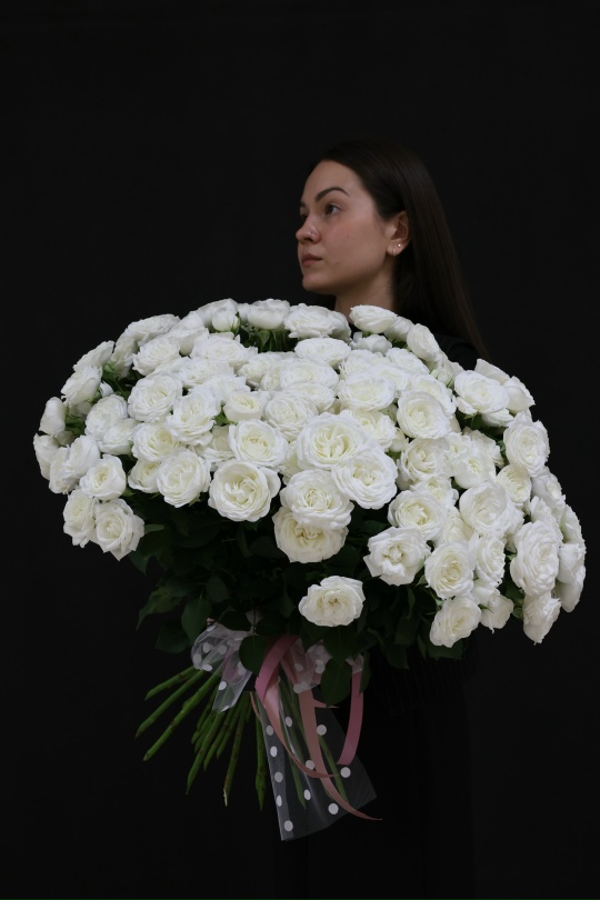 Кустовая пионовидная  "Пломбир"